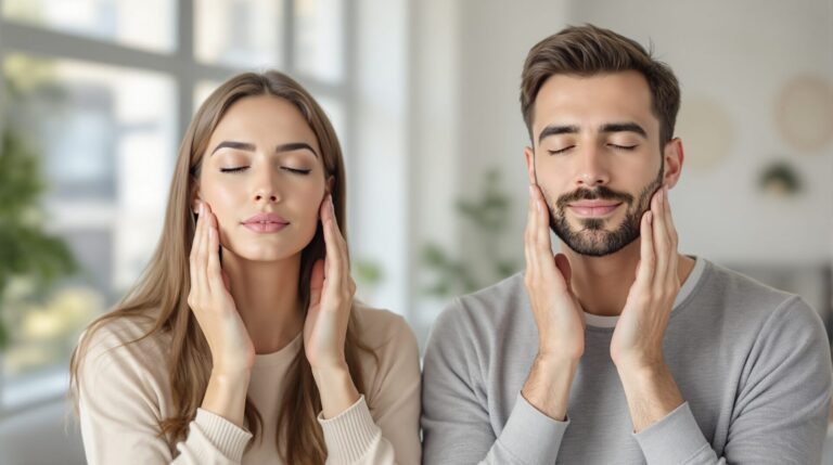 yoga facial