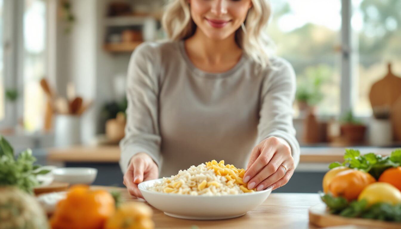 combien de gramme de feculent par jour pour une femme