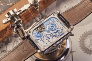 montre femme rectangulaire