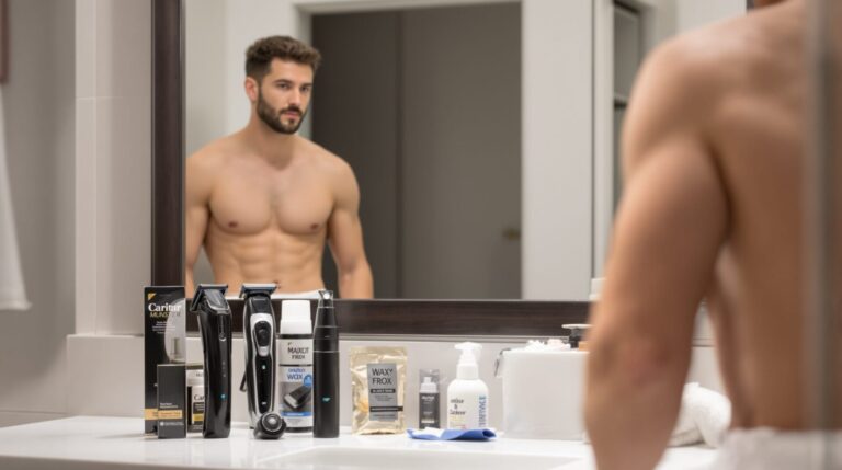 épilation homme
