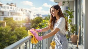 comment nettoyer son balcon