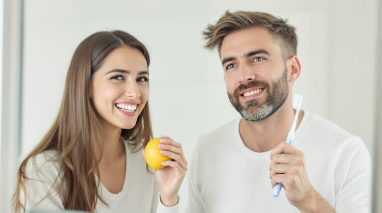 citron dents blanches