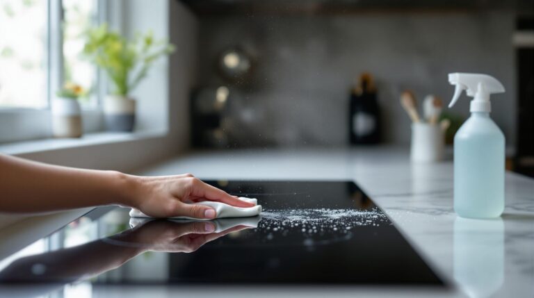 enlever traces plaques induction