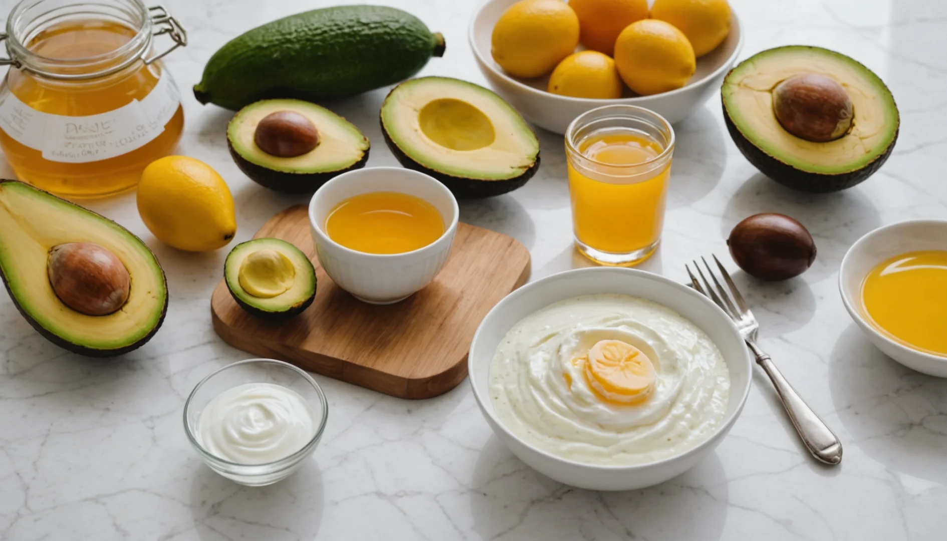 recettes masques maison cheveux secs
