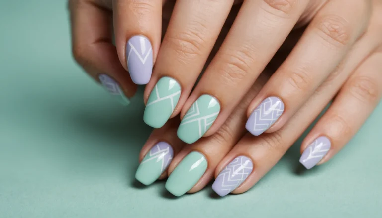 Idées créatives de nail art pastel pour un été chic et rafraîchissant