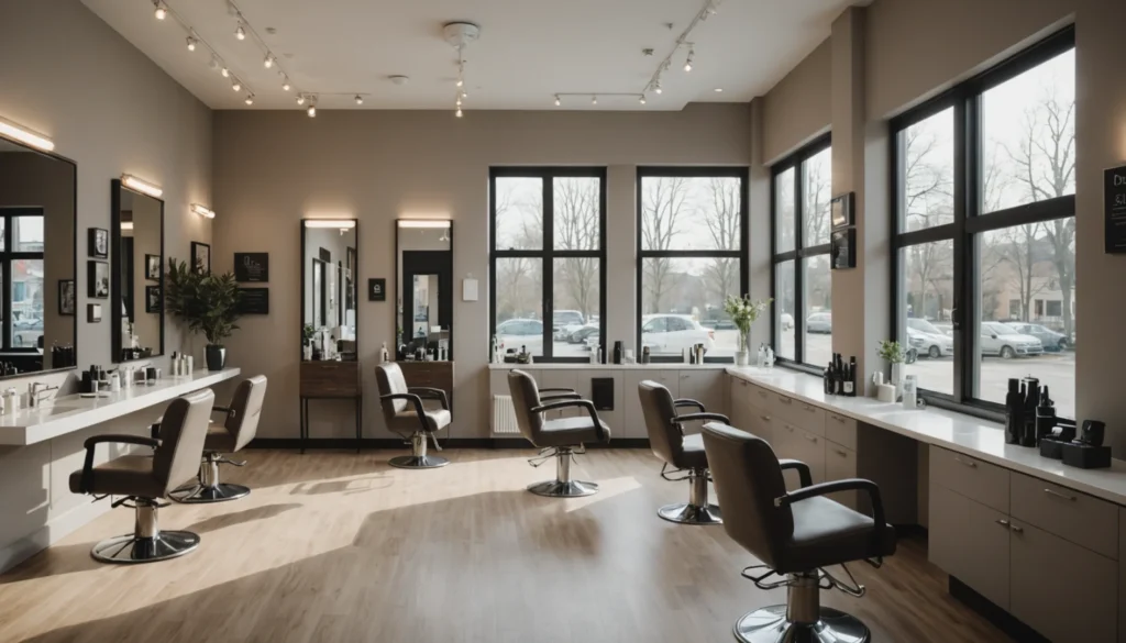 Salon de coiffure parfait : les indispensables pour un espace accueillant et ergonomique