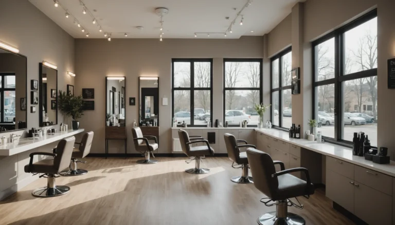 Salon de coiffure parfait : les indispensables pour un espace accueillant et ergonomique