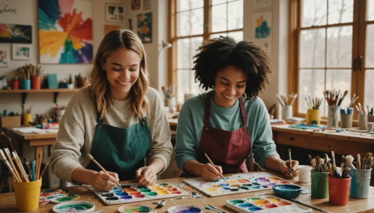 Se reconnecter en s’amusant : l’art du jeu entre deux amies créatives