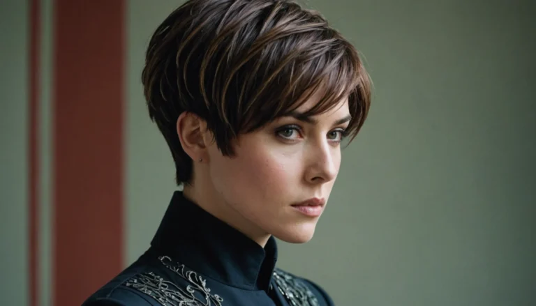 Révélez la féminité audacieuse avec un style taper asymétrique et créatif