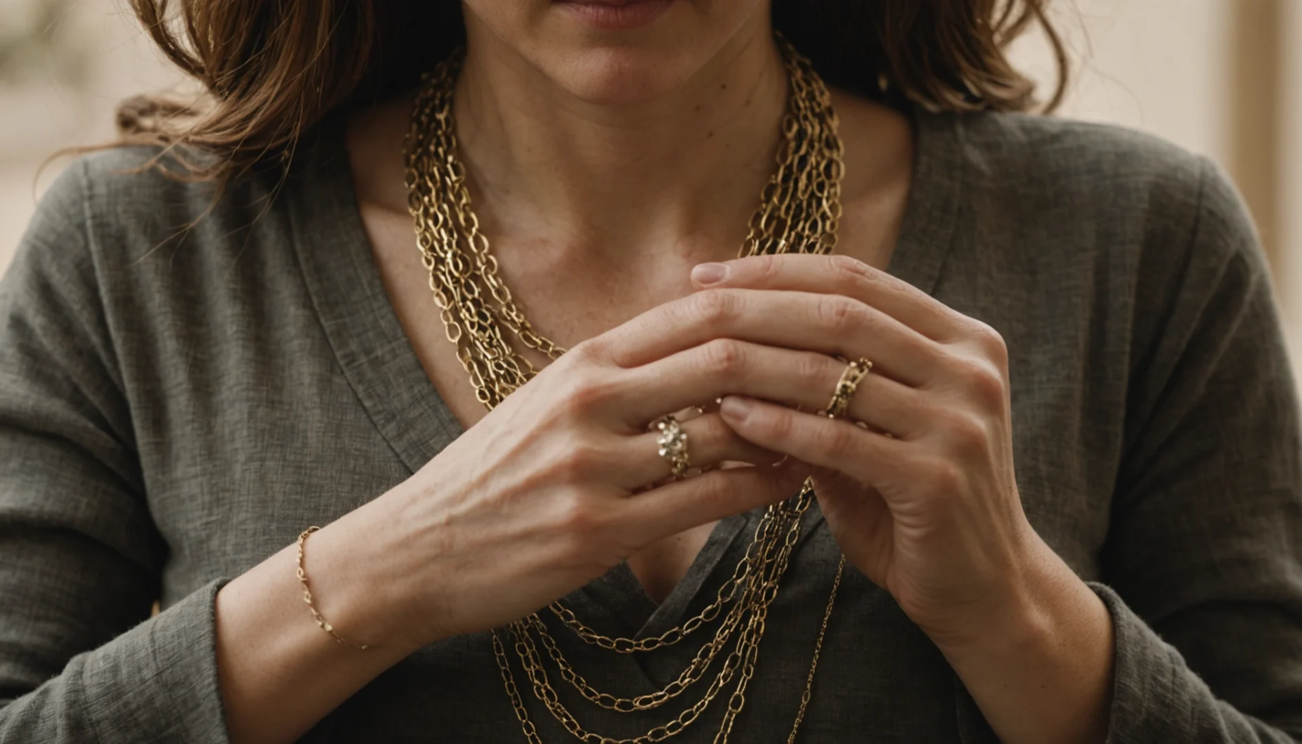 collier qui s'emmêle signification