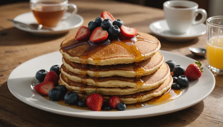 Pancakes douillets : un réveil en douceur avec cette recette express