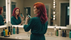 effet bétadine sur cheveux colorés