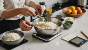 combien de riz par personne