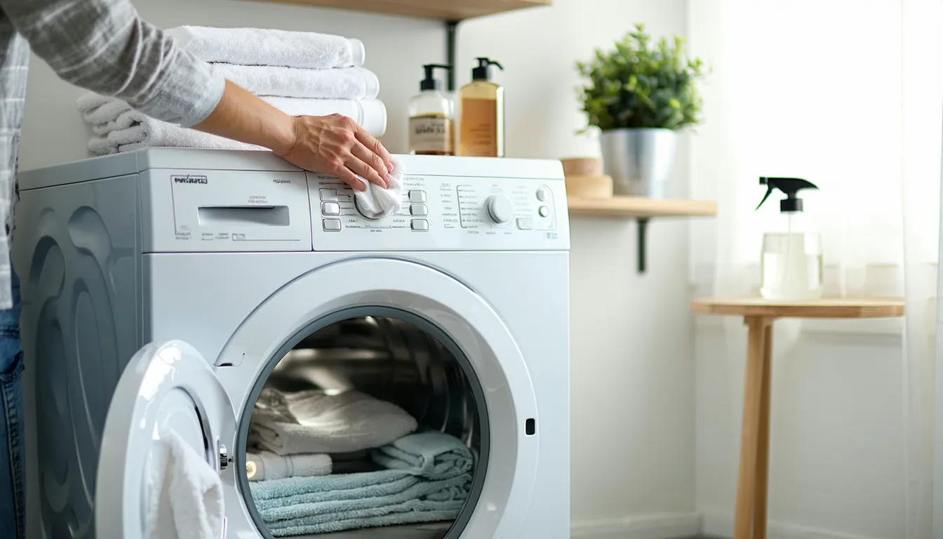 nettoyage machine à laver