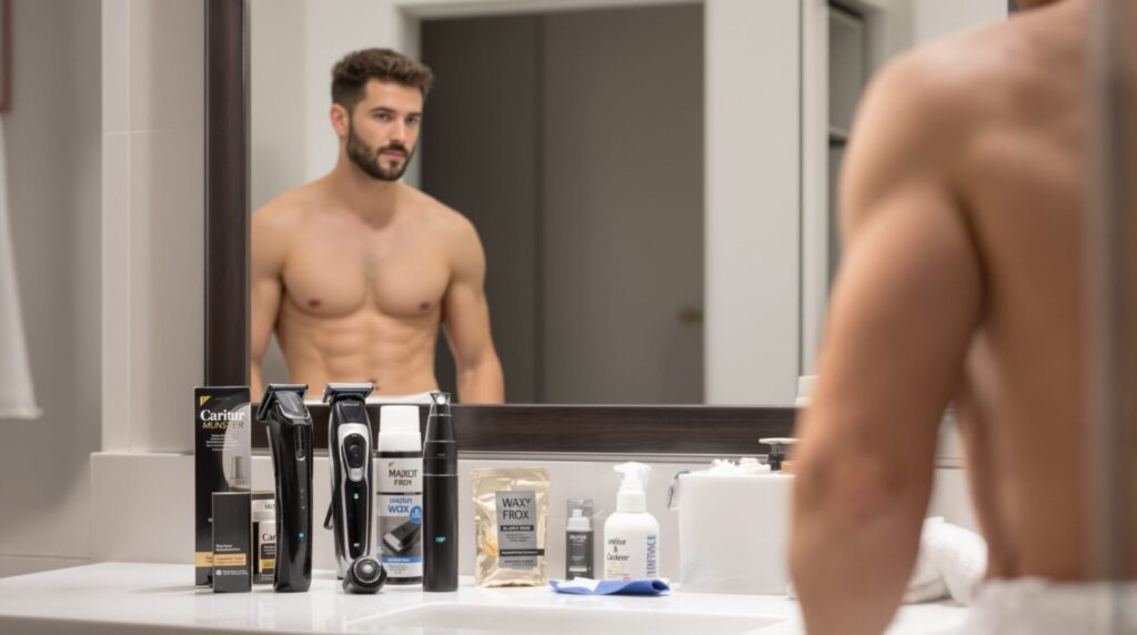 épilation homme