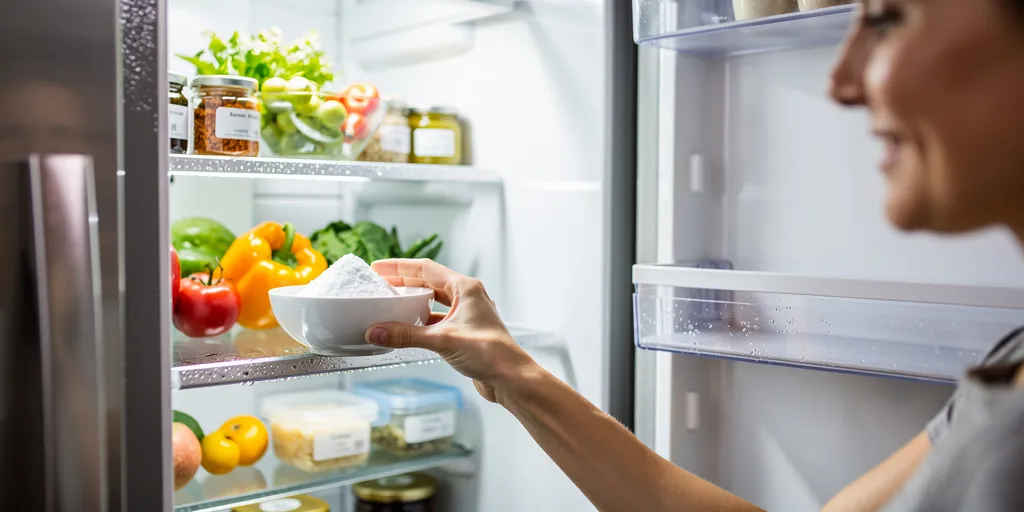 désodoriser un réfrigérateur