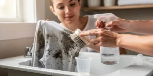 comment enlever les tâches de moisissures sur les vêtements