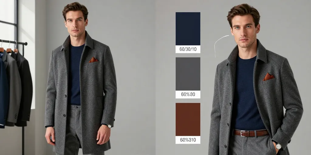 associer couleur vetement homme