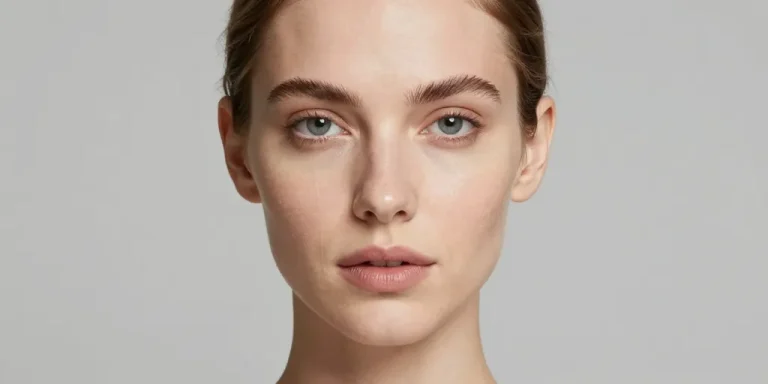 visage forme diamant