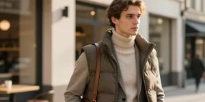 comment porter une doudoune sans manche