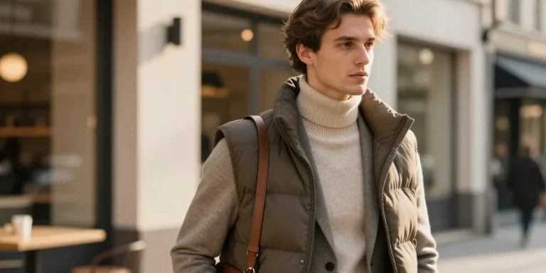 comment porter une doudoune sans manche