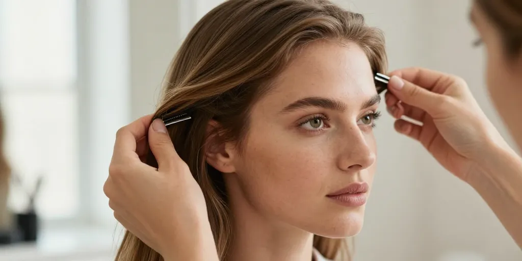 extension cheveux à clip