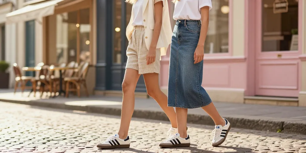 look basket samba femme