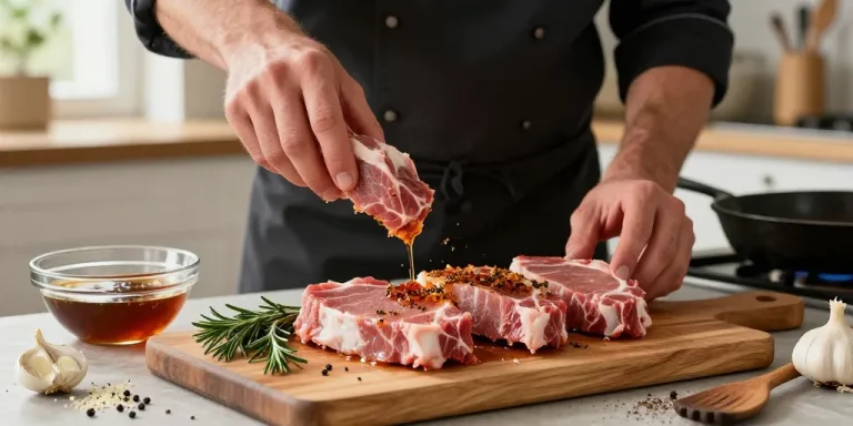 marinade cote de porc