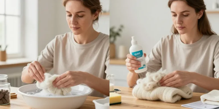 produit pour défeutrer la laine