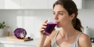 bienfaits du jus de chou rouge