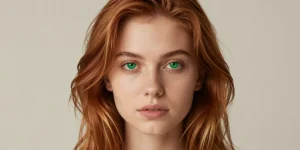 couleur de cheveux pour peau claire et yeux vert